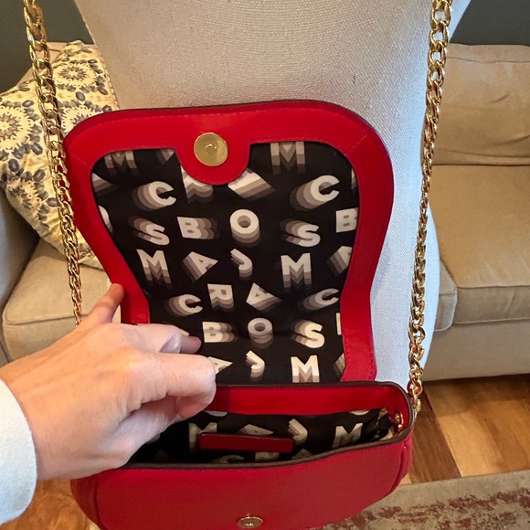 Marc Jacobs Red Leather Gold Chain Bag - Picture 13 of 15